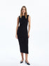 LC Waikiki Women's Straight Slit Dress